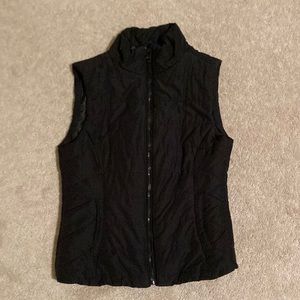 Aeropostale Black Puffy Vest